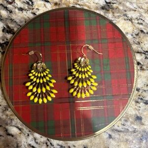 Stella & Dot Nora Earrings – Yellow